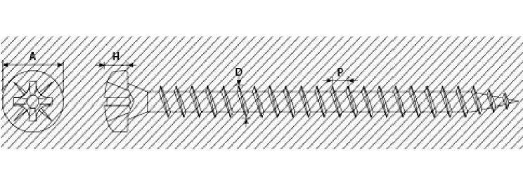 A1R. VITI TRUCIOLARI TC - 05062