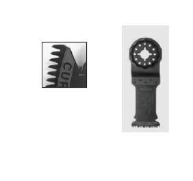C1. LAMA OSCILLANTE STARLOCK per LEGNO, PVC 32mm