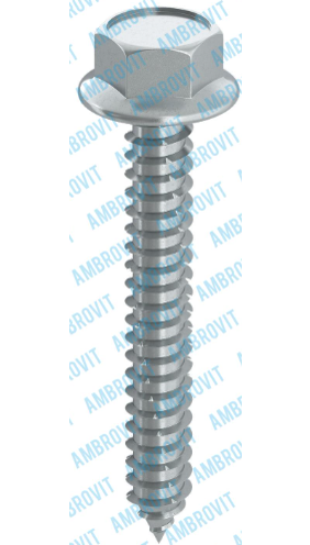 A1N1. VITI AUTOFILETTANTI testa flangiata 6.3x80 (100) - 79770