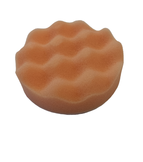 A8. SPUGNA ONDULATA ARANCIO Ø80  3M