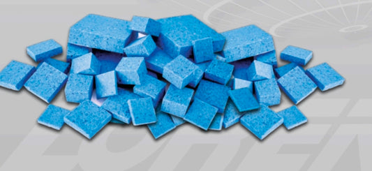A7. TASSELLI PROTETTIVI DI COLORE AZZURRO - LINEA STARFLEX