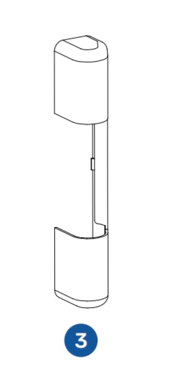 FF44. Copricerniera oro