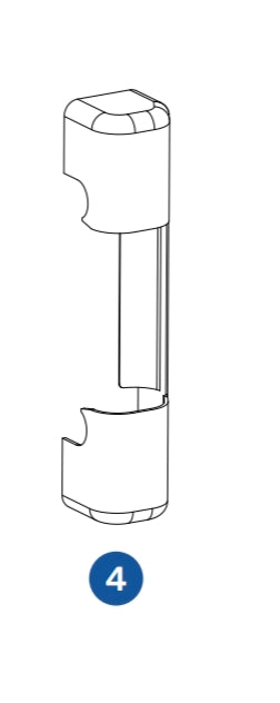 FF44. Copricerniera oro