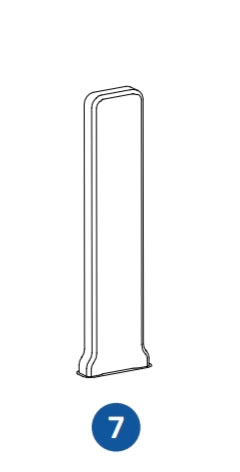 FF44. Copricerniera oro