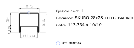 Rinforzi per profili SKURO