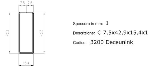 Rinforzi per profili DECEUNINCK