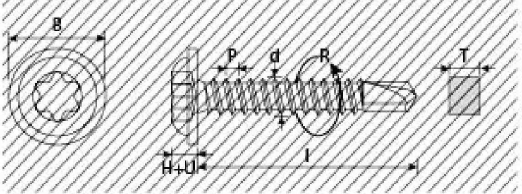 A1P1. VITI AUTOFORANTI TC TX TFL (1000) - 91380