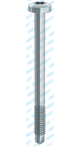 A1D. VITI AUTOFORANTI PVC TESTA CILINDRICA TX 4.8x53 (1000) - 81985 (AMBROVIT)